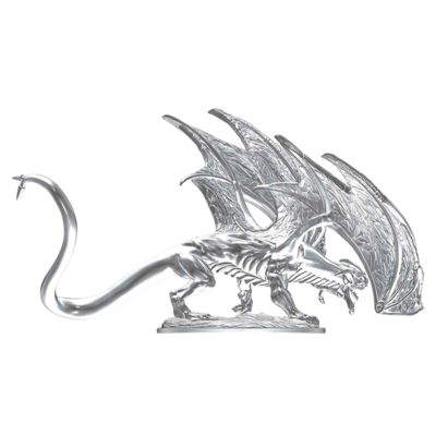 D&D Nolzur's Mini: Young Sapphire Dragon