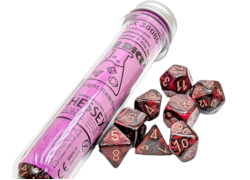 Lustrous Gothic/Copper Lab Polyhedral 7-Die Set