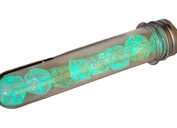 Borealis Champagne/White Lab Polyhedral 7-Die Set