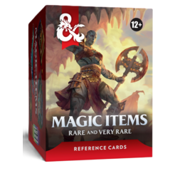 DD5 Reference Cards - Magic Items (Rare and Very Rare)