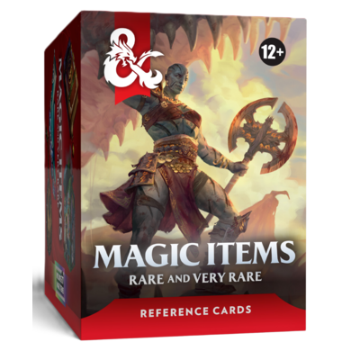 DD5 Reference Cards - Magic Items (Rare and Very Rare)