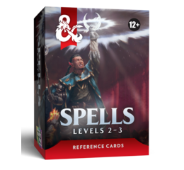 DD5 Reference Cards - Spells (Levels 2-3)