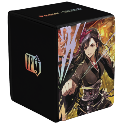 Magic FIN Alcove Flip Deck Box Tifa Lockhart