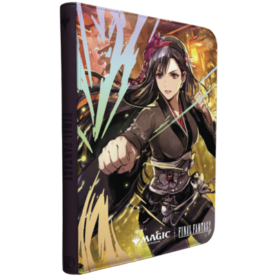 Magic FIN 9-Pkt Zippered Premium PRO Binder Tifa Lockhart