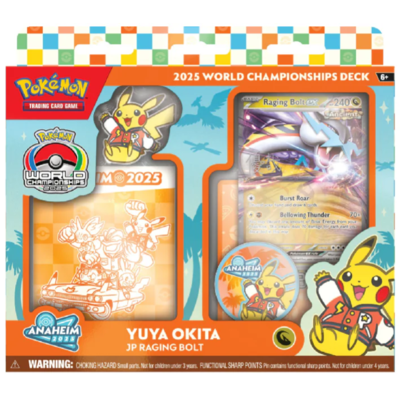 2025 World Championship Deck  Yuya Okita - Raging Bolt Ex