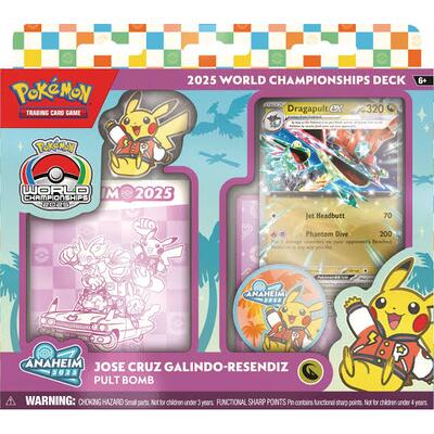 2025 World Championship Deck Jose Cruz Galindo-resendiz - Dragapult Ex