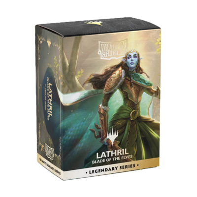 DS MTG Matte Dual Art Lathril, Blade of the Elves Sleeves 100ct