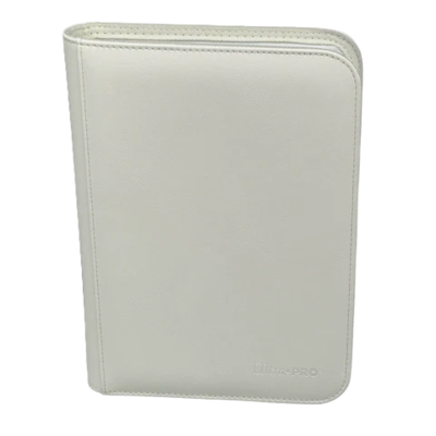 Vivid 9-Pkt White Zippered PRO-Binder