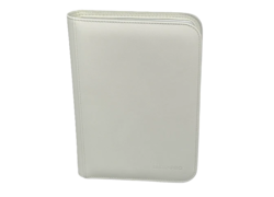 Vivid 4-Pkt White Zippered PRO-Binder