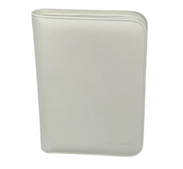 Vivid 4-Pkt White Zippered PRO-Binder