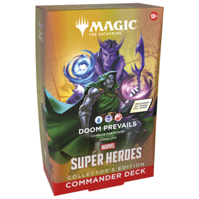Marvel Super Heroes Doom Prevails Collector Commander Deck