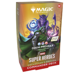Marvel Super Heroes Doom Prevails Collector Commander Deck