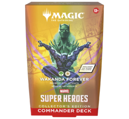 Marvel Super Heroes Wakanda Forever Collector Commander Deck