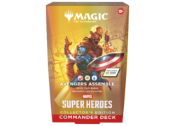 Marvel Super Heroes Avengers Assemble Collector Commander Deck