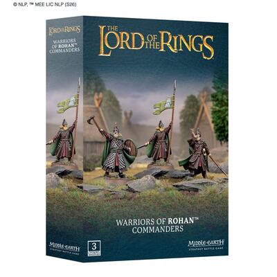 M-e Sbg: Warriors Of Rohan Commanders