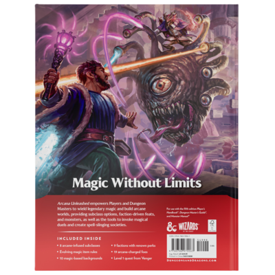 DD5 Arcana Unleashed