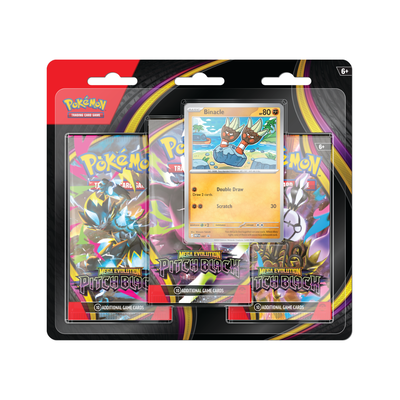 Pitch Black 3-Booster Blister Binacle