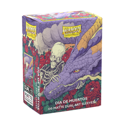 DS Standard Matte Dual Art Dia De Muertos 2026 Sleeves 100ct