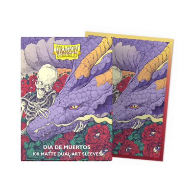 DS Standard Matte Dual Art Dia De Muertos 2026 Sleeves 100ct
