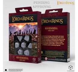 The Lord of the Rings Dice Set: Rivendell - Stone