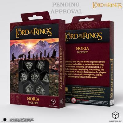 The Lord of the Rings Dice Set: Moria