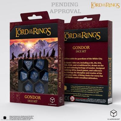 The Lord of the Rings Dice Set: Gondor