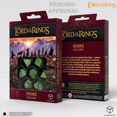 The Lord of the Rings Dice Set: Shire