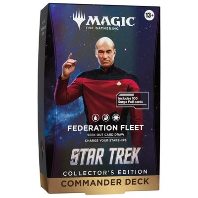 Star Trek - Federation Fleet Collector Commander Deck