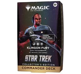 Star Trek - Klingon Fury Collector Commander Deck