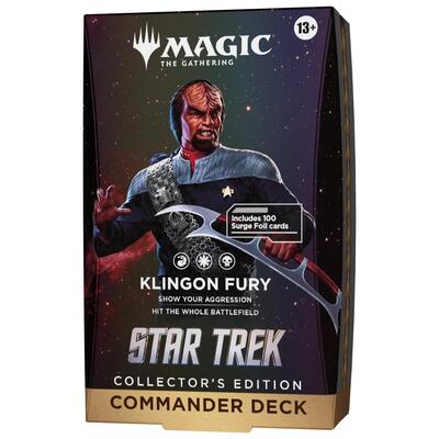 Star Trek - Klingon Fury Collector Commander Deck