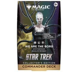 Star Trek - We Are The Borg Collector Commander Deck