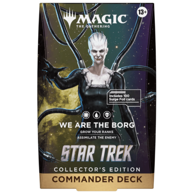 Star Trek - We Are The Borg Collector Commander Deck