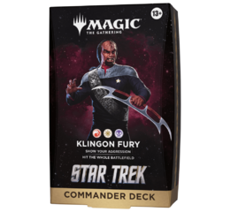 Star Trek - Klingon Fury Commander Deck