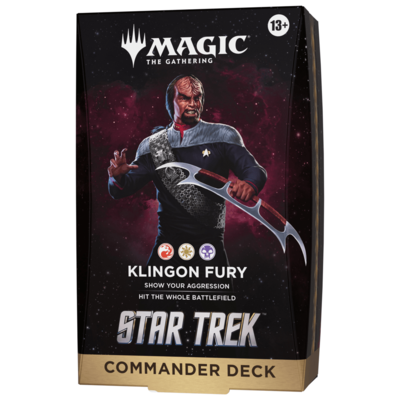 Star Trek - Klingon Fury Commander Deck
