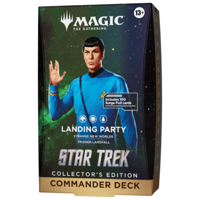 Star Trek - Landing Party Collector Commander Deck