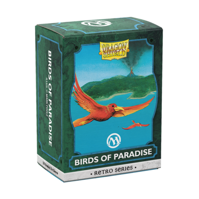 DS Matte Brushed Art Retro: Birds of Paradise Sleeves