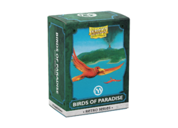 DS Matte Brushed Art Retro: Birds of Paradise Sleeves