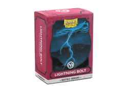 DS Matte Brushed Art Retro: Lightning Bolt Sleeves 100ct