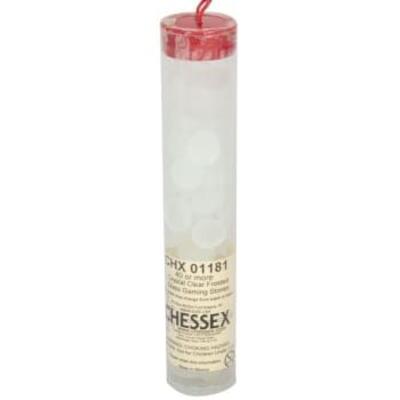 Frosted Crystal Clear Tube