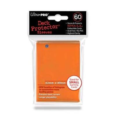 Orange Small Size Deck Protector 60