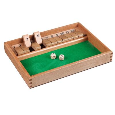 Shut The Box, 12 numbers, FSC 100%