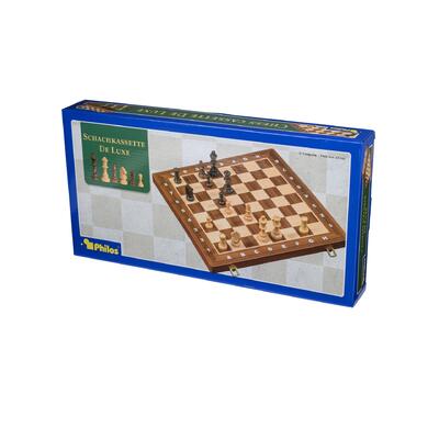 Chess Cassette Deluxe, Field 40 mm, With Numbers And Letters
