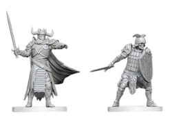 D&D Nolzur's Mini: Flaming Skeleton & Flameskull