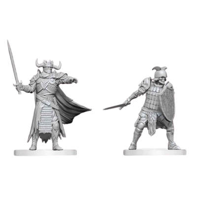 D&D Nolzur's Mini: Flaming Skeleton & Flameskull