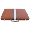 Leather Acrylic Folding Backgammon Set